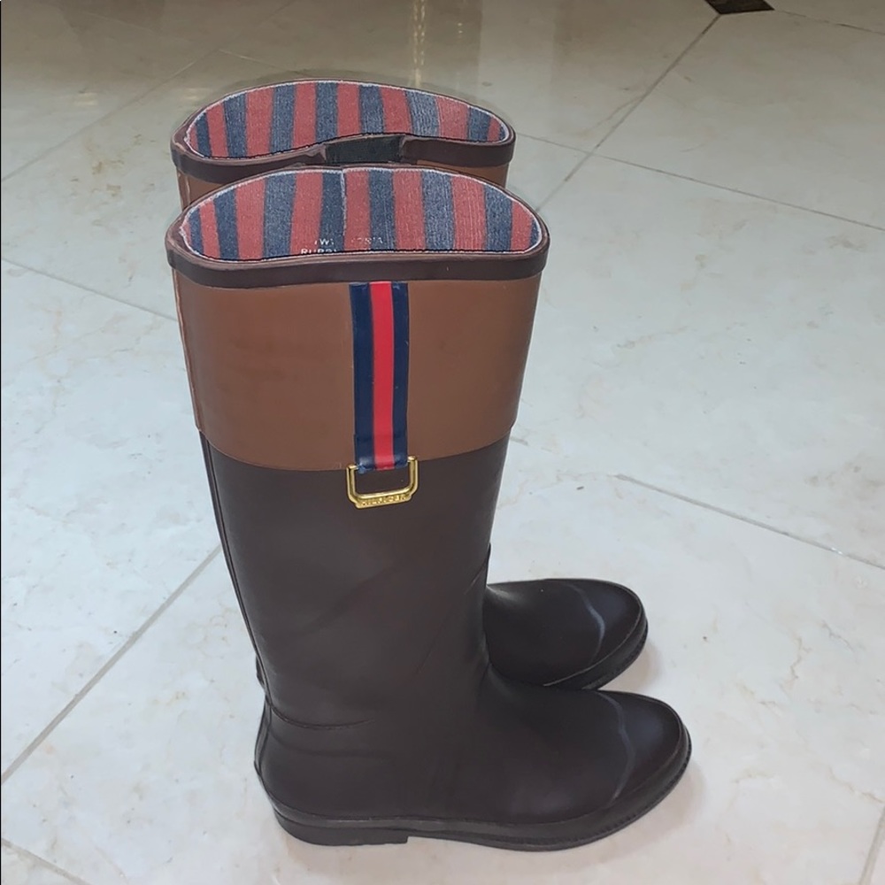 TOMMY HILFIGER RAIN BOOTS